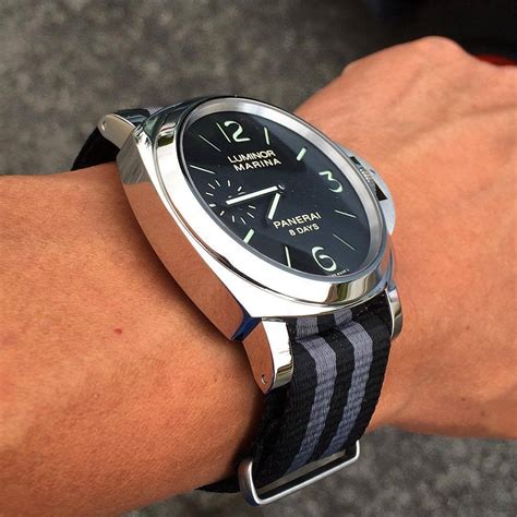 panerai 40mm strap size|panerai nato straps.